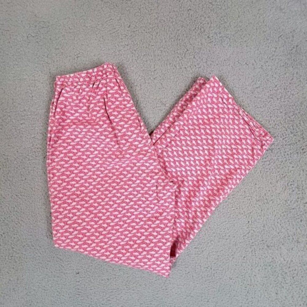 VINEYARD VINES WOMENS PAJAMAS PINK AND GRAY SIZE S - Picture 10 of 10